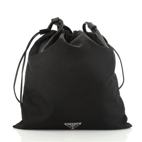 prada bauch tasche|Prada drawstring bag.